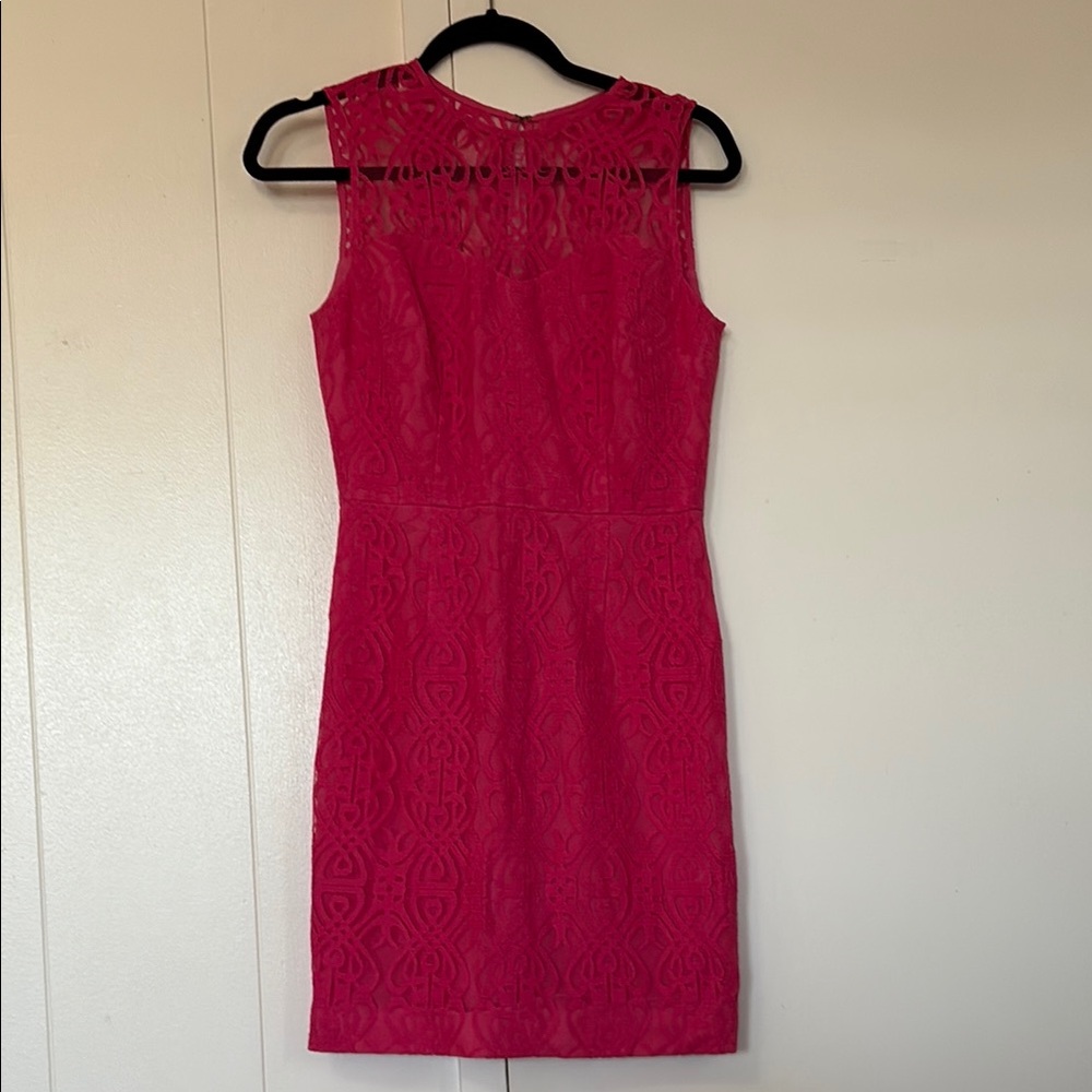 CeCe Pink Mini Dress with Chic Design